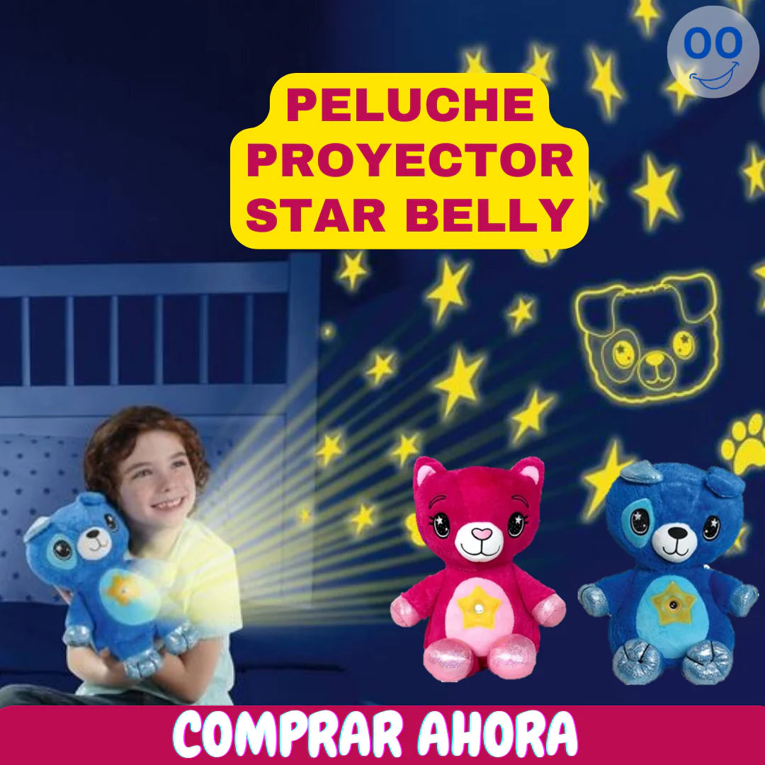 Star Belly Peluche Proyector