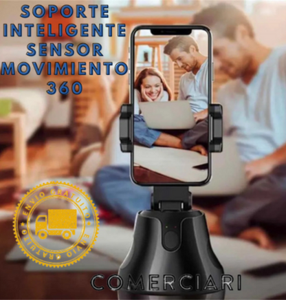 Soporte Inteligente Sensor Movimiento 360°