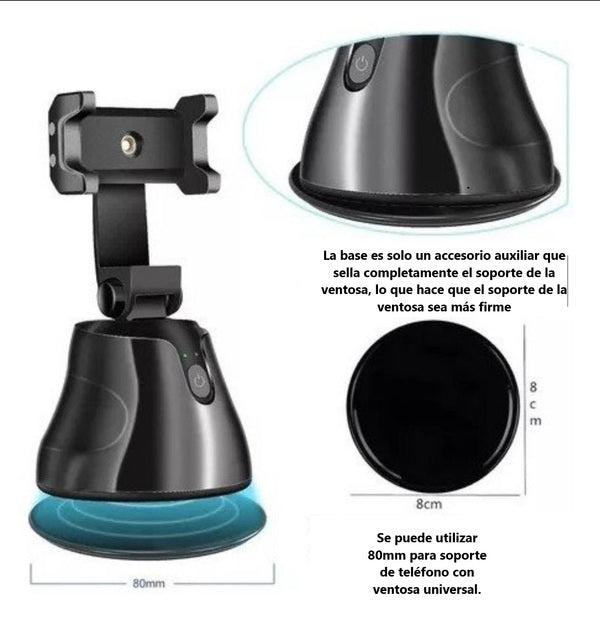 Soporte Inteligente Sensor Movimiento 360°