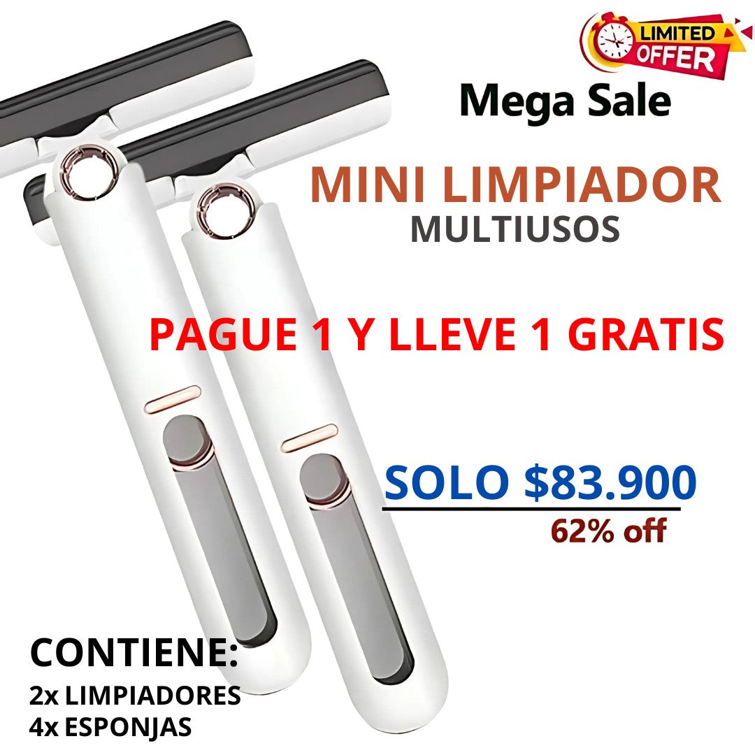 Mini Limpiador Multiusos 2x1